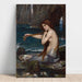 Reproduction of the painting A Mermaid - John William Waterhouse