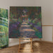 Reproductie van het schilderij Een tuinpad van Monet in Giverny - Claude Monet