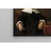 Reproduction of the painting of a woman holding a rose - Rembrandt van Rijn