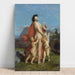 Reproductie van het schilderij Een jonge nimf getergd door putti - Jean-Léon Gérôme