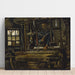 Reproduction of the painting A weaver's house - Vincent van Gogh