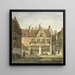 A street in Amersfoort - Johannes Jelgerhuis — framed artwork on a wall