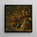 Een scène uit de Eneide van Virgilius uit de fries van Alfonso I d'Este in de albast kamertje - Dosso Dossi — ingelijst kunstwerk aan de muur
