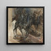 Een bronzen standbeeld van Lodewijk XIV - Giovanni Boldini — wandpresentatie van het kunstwerk