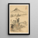 Landscape - Uragami Shunkin — framed artwork on a wall