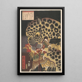 Utagawa Hirokage - The Tiger of Rykoku from the series True Scenes by Hirokage.webp