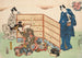 Huit vues figuratives Sugata Hakkei Pl3 - Utagawa Kunisada Toyokuni III — weergave van het kunstwerk