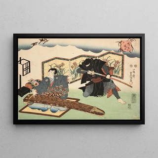 Utagawa Kunisada Toyokuni III - Eight Figural Views Sugata Hakkei Pl7.webp
