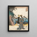 Yui - Utagawa Kunisada Toyokuni III — ingelijst kunstwerk aan de muur