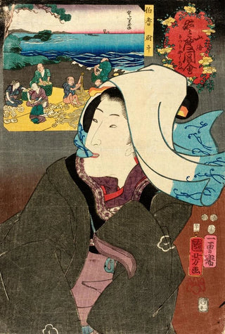 Utagawa Kuniyoshi - Dried Abalone from Hki.webp