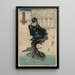 Ichi - Utagawa Kuniyoshi — ingelijst kunstwerk aan de muur