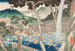 Cascade de Rben au Mont Yama - Utagawa Kuniyoshi — weergave van het kunstwerk