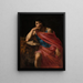 Samson - Valentin de Boulogne — ingelijst kunstwerk aan de muur