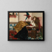 De legende van de papegaai - Valentine Cameron Prinsep — ingelijst kunstwerk aan de muur
