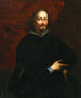 Portret van een heer - Valerio Castello — weergave van het kunstwerk