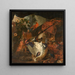 Vanité - Jan Baptist Boel — ingelijst kunstwerk aan de muur