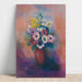 Reproductie van het schilderij Anemonenvaas - Odilon Redon