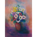 Reproductie van het schilderij Anemonenvaas - Odilon Redon