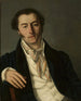 Portret van een man - Vasily Andreyevich Tropinin — weergave van het kunstwerk