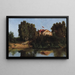 Landschap met huis - Vasily Dmitrievich Polenov — ingelijst kunstwerk aan de muur