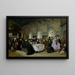 Refter monastiek - Vasily Perov — ingelijst kunstwerk aan de muur