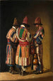 Dervische in feestkleding - Vasily Vereshchagin — weergave van het kunstwerk