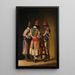 Dervische in feestkleding - Vasily Vereshchagin — ingelijst kunstwerk aan de muur