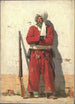 Soldaat van Kokand - Vasily Vereshchagin | Schilderij — weergave van het kunstwerk