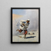 Mortellement blessé - Vasily Vereshchagin — ingelijst kunstwerk aan de muur