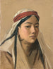 Portret van Bachi - Vasily Vereshchagin — weergave van het kunstwerk