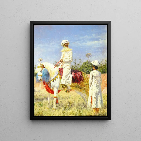 Vasily Vereshchagin - Rider in Jaipur.webp
