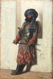 Personeelschilderij van de veiligheidsdienst van Afghanistan - Vasily Vereshchagin — weergave van het kunstwerk