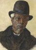Studie voor de bedelaar in Washington - Vasily Vereshchagin — weergave van het kunstwerk