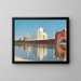 Mausoleum van de Taj Mahal in Agra - Vasily Vereshchagin — ingelijst kunstwerk aan de muur