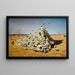 L'Apothéose van de oorlog - Vasily Vereshchagin — ingelijst kunstwerk aan de muur