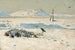De gevallen soldaat - Vasily Vereshchagin — weergave van het kunstwerk