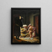 De verkoop van de slavenjongen - Vasily Vereshchagin — ingelijst kunstwerk aan de muur