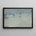 Winterlandschap - Vasily Vereshchagin — ingelijst kunstwerk aan de muur