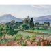 Reproductie van het schilderij Wijngaard in de Vallei van Faron - Henri Lebasque