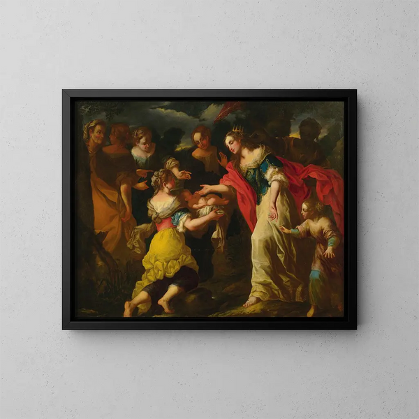 La Présentation - Venetian School — framed artwork on a wall