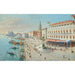 Reproductie van het schilderij Venise, vogelvlucht uitzicht met Santa Maria della Salute op de achtergrond - Antonietta Brandeis