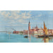 Reproductie van het schilderij Venetië, uitzicht op San Giorgio Maggiore - Antonietta Brandeis