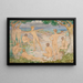 van het Lancer de javelot-schilderij, schets voor een fresco - Venny Soldan-Brofeldt | Reproduction — ingelijst kunstwerk aan de muur