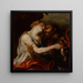 Venus ontwapent Mars - Volgeling van Anthony van Dyck — ingelijst kunstwerk aan de muur