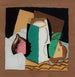 Glas en fruit - Louis Marcoussis — weergave van het kunstwerk