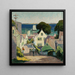 Richting de haven - George Gustav Adomeit — ingelijst kunstwerk aan de muur