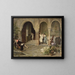 Verstoppertje - Vicente Palmaroli y González — ingelijst kunstwerk aan de muur