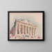 Parthenon - Victor Alfred Lundy — ingelijst kunstwerk aan de muur