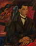 Portret van Dimitri Sangaroff - Victor Barthe — weergave van het kunstwerk