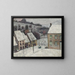 Murol onder de sneeuw - Victor Charreton — ingelijst kunstwerk aan de muur